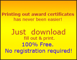 Free Certificate of Template